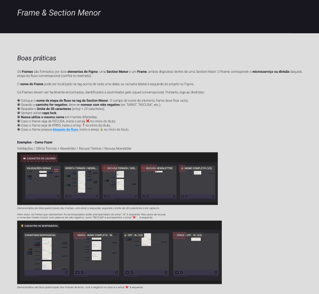 Component creation guidelines detail